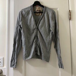 Scotch & Soda Grey Cardigan Vintage in Medium